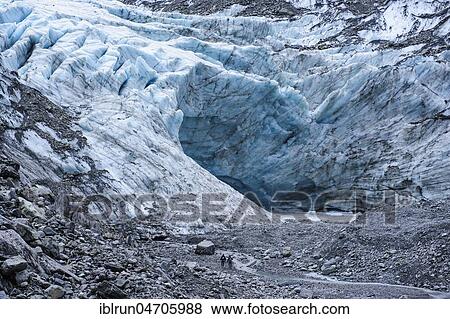 Glacial outflow of Fox Glacier, South Island, New Zealand, Oceania View Large Photo Image Stock Photo - Glacial outflow of Fox Glacier, South Island, New Zealand, Oceania. Fotosearch
