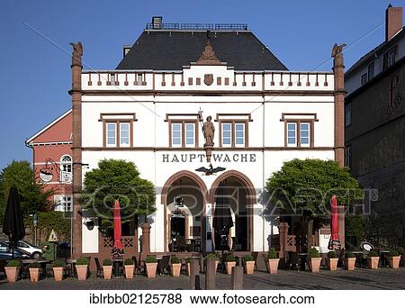 Stock Photo - Guardhouse, Hauptwache, Wetzlar, Hesse, Germany, Europe, PublicGround, Europe. Fotosearch
