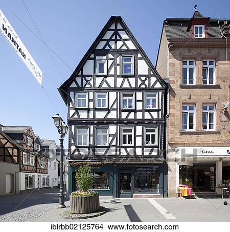 Half-timbered house, historic town centre, Wetzlar, Hesse, Germany, Europe, PublicGround, Europe View Large Photo Image Picture - Half-timbered house, historic town centre, Wetzlar, Hesse, Germany, Europe, PublicGround, Europe. Fotosearch