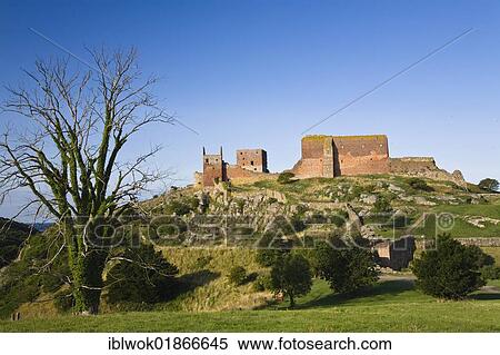 Hammershus castle ruins, Bornholm, Denmark, Europe View Large Photo Image Stock Photography - Hammershus castle ruins, Bornholm, Denmark, Europe. Fotosearch