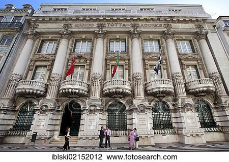 Headquarters of the Portuguese bank Banco Totta Acores, BTA, in Lisbon, Portugal, Europe View Large Photo Image Stock Image - Headquarters of the Portuguese bank Banco Totta Acores, BTA, in Lisbon, Portugal, Europe. Fotosearch