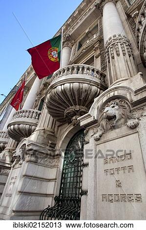 Headquarters of the Portuguese bank Banco Totta Acores, BTA, in Lisbon, Portugal, Europe View Large Photo Image Stock Image - Headquarters of the Portuguese bank Banco Totta Acores, BTA, in Lisbon, Portugal, Europe. Fotosearch