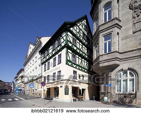 Historic commercial buildings, Georgenstrasse, Eisenach, Thuringia, Germany, Europe, PublicGround, Europe View Large Photo Image Stock Photo - Historic commercial buildings, Georgenstrasse, Eisenach, Thuringia, Germany, Europe, PublicGround, Europe. Fotosearch