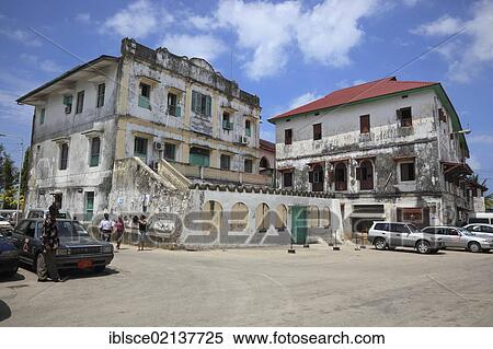 Historic town centre of Stone Town, Zanzibar, Tanzania, Africa View Large Photo Image Stock Photography - Historic town centre of Stone Town, Zanzibar, Tanzania, Africa. Fotosearch