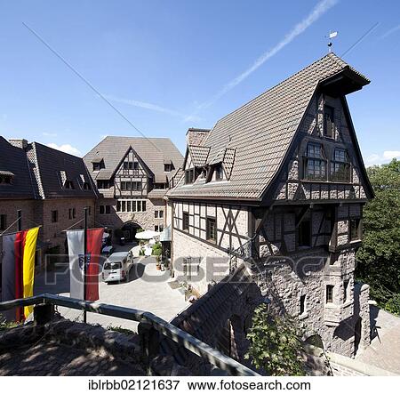 Hotel in Wartburg castle, Eisenach, Thuringia, Germany, Europe, PublicGround, Europe View Large Photo Image Stock Photo - Hotel in Wartburg castle, Eisenach, Thuringia, Germany, Europe, PublicGround, Europe. Fotosearch