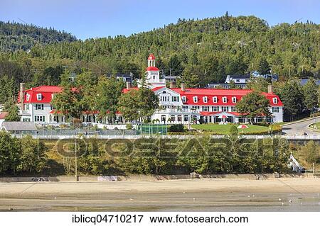 Hotel Tadoussac at the mouth of the Saguenay Fjord into the St. Lawrence River, Tadoussac, Québec Province, Canada, North America View Large Photo Image Stock Photo - Hotel Tadoussac at the mouth of the Saguenay Fjord into the St. Lawrence River, Tadoussac, Québec Province, Canada, North America. Fotosearch