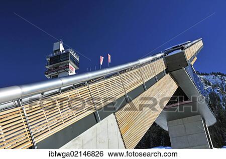 HS106 Normal Hill ski jump, Schattenbergschanze ski jumping hill, Erdinger Arena, Oberstdorf, Upper Allgaeu, Bavaria, Germany, Europe, PublicGround, Europe View Large Photo Image Stock Photograph - HS106 Normal Hill ski jump, Schattenbergschanze ski jumping hill, Erdinger Arena, Oberstdorf, Upper Allgaeu, Bavaria, Germany, Europe, PublicGround, Europe. Fotosearch