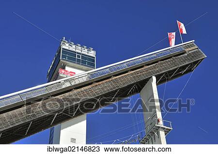 HS137 Large Hill ski jump, Schattenbergschanze ski jumping hill, Erdinger Arena, Oberstdorf, Upper Allgaeu, Bavaria, Germany, Europe, PublicGround, Europe View Large Photo Image Stock Image - HS137 Large Hill ski jump, Schattenbergschanze ski jumping hill, Erdinger Arena, Oberstdorf, Upper Allgaeu, Bavaria, Germany, Europe, PublicGround, Europe. Fotosearch