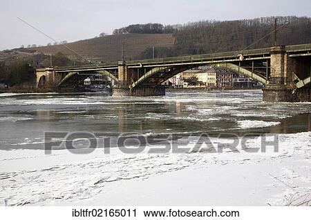 Ice on the Moselle River at Guels Railway Bridge, near Koblenz, Rhineland-Palatinate, Germany, Europe View Large Photo Image Stock Image - Ice on the Moselle River at Guels Railway Bridge, near Koblenz, Rhineland-Palatinate, Germany, Europe. Fotosearch
