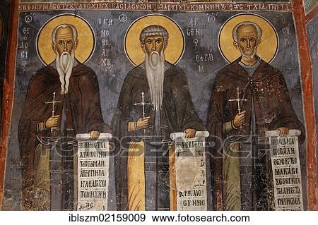 Icons, Panagia tis Asinou, barn roof church, UNESCO World Heritage Site, Troodos Mountains, Southern Cyprus, Greece, Europe View Large Photo Image Stock Photo - Icons, Panagia tis Asinou, barn roof church, UNESCO World Heritage Site, Troodos Mountains, Southern Cyprus, Greece, Europe. Fotosearch