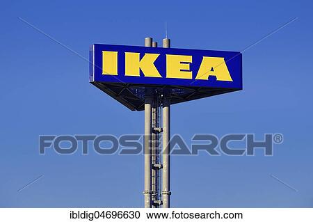 Ikea sign View Large Photo Image Stock Image - Ikea sign. Fotosearch