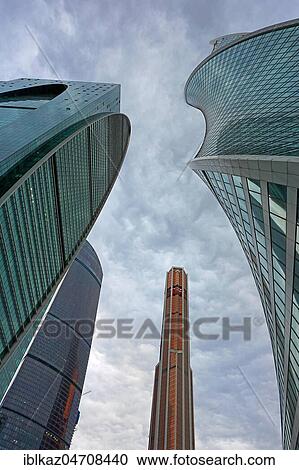 Imperia Tower, Mercury City Tower and Evolution Tower, Moscow-City, Moscow, Russia, Europe View Large Photo Image Stock Image - Imperia Tower, Mercury City Tower and Evolution Tower, Moscow-City, Moscow, Russia, Europe. Fotosearch