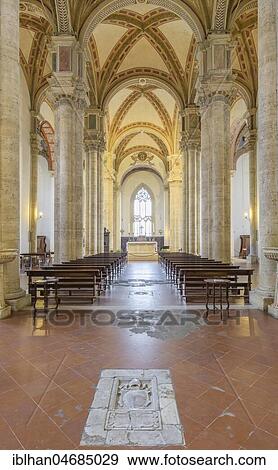 Interior view Cathedral Santa Maria Assunta, Pienza, Tuscany, Italy, Europe View Large Photo Image Stock Photo - Interior view Cathedral Santa Maria Assunta, Pienza, Tuscany, Italy, Europe. Fotosearch