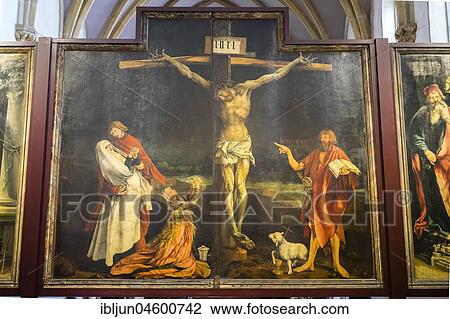 Isenheim Altar by Matthias Grünewald, Crucifixion, Museum Unterlinden, Musée Unterlinden, Colmar, Alsace, France, Europe View Large Photo Image Stock Image - Isenheim Altar by Matthias Grünewald, Crucifixion, Museum Unterlinden, Musée Unterlinden, Colmar, Alsace, France, Europe. Fotosearch