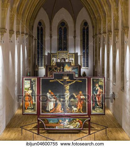 Stock Photography - Isenheim Altar by Matthias Grünewald, Museum Unterlinden, Musée Unterlinden, Colmar, Alsace, France, Europe. Fotosearch