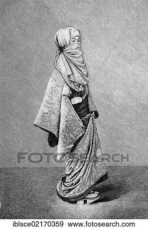 Japanese women's lives, winter clothes of a Japanese woman, historical engraving, 1883 View Large Photo Image Stock Photo - Japanese women's lives, winter clothes of a Japanese woman, historical engraving, 1883. Fotosearch
