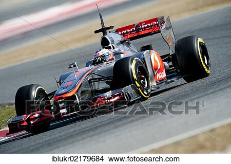 Jenson Button (GB), McLaren-Mercedes MP4-27, Formula 1 testing sessions, February 2012, Barcelona, Spain, Europe View Large Photo Image Picture - Jenson Button (GB), McLaren-Mercedes MP4-27, Formula 1 testing sessions, February 2012, Barcelona, Spain, Europe. Fotosearch