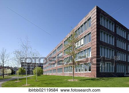 Picture - Justice Centre Aachen, Aachen, North Rhine-Westphalia, Germany, Europe, PublicGround, Europe. Fotosearch