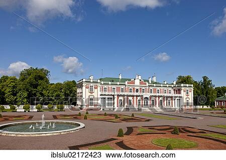 Kadriorg Palace, Catherinethal, Catherine's Valley, Tallinn, Estonia, Baltic States, Northern Europe, Europe View Large Photo Image Stock Image - Kadriorg Palace, Catherinethal, Catherine's Valley, Tallinn, Estonia, Baltic States, Northern Europe, Europe. Fotosearch