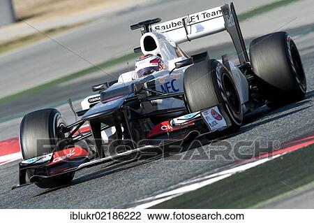 Kamui Kobayashi, JPN, Sauber-Ferrari C31, during the Formula 1 testing sessions, 21. -24. 2. 2012, at the Circuit de Catalunya in Barcelona, Spain, Europe View Large Photo Image Stock Image - Kamui Kobayashi, JPN, Sauber-Ferrari C31, during the Formula 1 testing sessions, 21. -24. 2. 2012, at the Circuit de Catalunya in Barcelona, Spain, Europe. Fotosearch