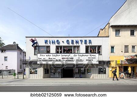 Stock Photo - Kino-Center cinema, Giessen, Hesse, Germany, Europe, PublicGround, Europe. Fotosearch