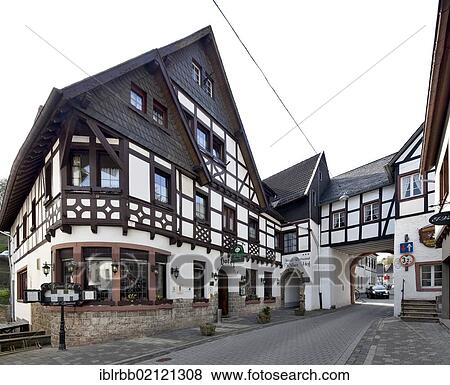 Koelner Hof, Georgstor, Georges Gate, Blankenheim, Eifel, North Rhine-Westphalia, Germany, Europe, PublicGround, Europe View Large Photo Image Stock Photo - Koelner Hof, Georgstor, Georges Gate, Blankenheim, Eifel, North Rhine-Westphalia, Germany, Europe, PublicGround, Europe. Fotosearch