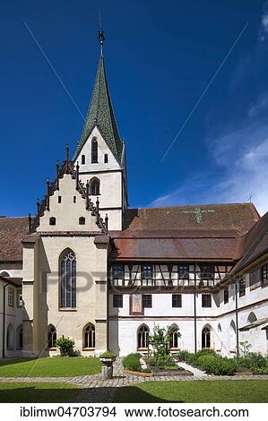 Kreuzgarten, Monastery, Monastery Church in Blaubeuren, Swabian Alb, Baden-Württemberg, Germany, Europe View Large Photo Image Picture - Kreuzgarten, Monastery, Monastery Church in Blaubeuren, Swabian Alb, Baden-Württemberg, Germany, Europe. Fotosearch