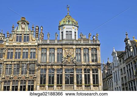 La Maison des Boulangers, Roi d'Espagne, bakers' guild house on Grote Markt square, Grand Place, Brussels, Belgium, Europe, PublicGround, Europe View Large Photo Image Stock Photograph - La Maison des Boulangers, Roi d'Espagne, bakers' guild house on Grote Markt square, Grand Place, Brussels, Belgium, Europe, PublicGround, Europe. Fotosearch