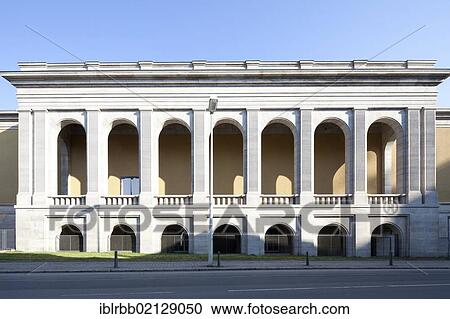 Stock Image - Landesverwaltungsamt, Thuringian Administrative Department, former Gauforum, Weimar, Thuringia, Germany, Europe, PublicGround, Europe. Fotosearch