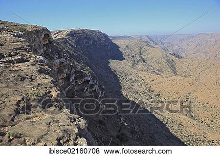 Landscape of the southern Dhofar, Jabal al-Qamar, Oman, Arabian Peninsula, Middle East, Asia View Large Photo Image Stock Photo - Landscape of the southern Dhofar, Jabal al-Qamar, Oman, Arabian Peninsula, Middle East, Asia. Fotosearch