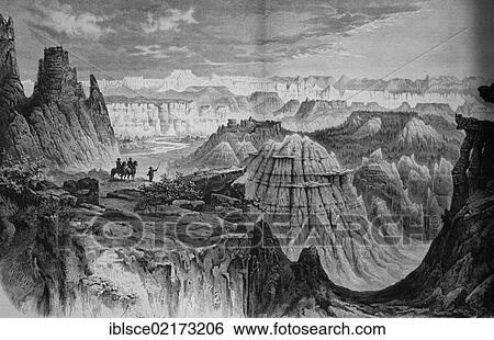 Little Missouri Badlands, America, historical engraving, circa 1885 View Large Photo Image Stock Photograph - Little Missouri Badlands, America, historical engraving, circa 1885. Fotosearch