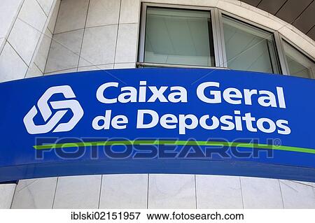 Logo on the headquarters of the largest Portuguese bank CGD, Caixa Geral de Depósitos, in Lisbon, Portugal, Europe View Large Photo Image Stock Photo - Logo on the headquarters of the largest Portuguese bank CGD, Caixa Geral de Depósitos, in Lisbon, Portugal, Europe. Fotosearch