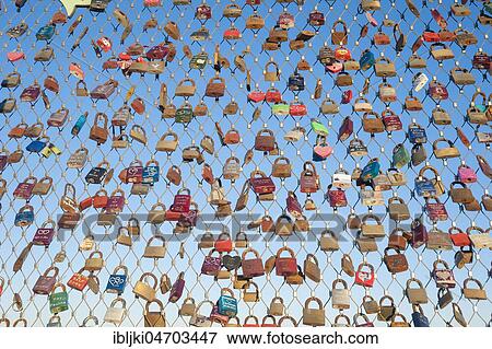 Love locks on pier, Heiligenhafen, Baltic Sea, Schleswig-Holstein, Germany, Europe View Large Photo Image Stock Photo - Love locks on pier, Heiligenhafen, Baltic Sea, Schleswig-Holstein, Germany, Europe. Fotosearch