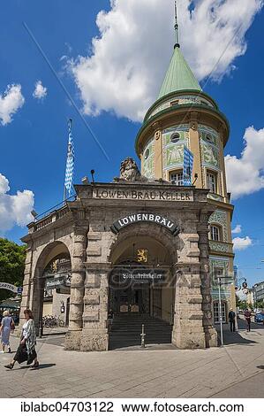 Löwenbräukeller at Stiglmaierplatz, Munich, Upper Bavaria, Bavaria, Germany, Europe View Large Photo Image Stock Image - Löwenbräukeller at Stiglmaierplatz, Munich, Upper Bavaria, Bavaria, Germany, Europe. Fotosearch