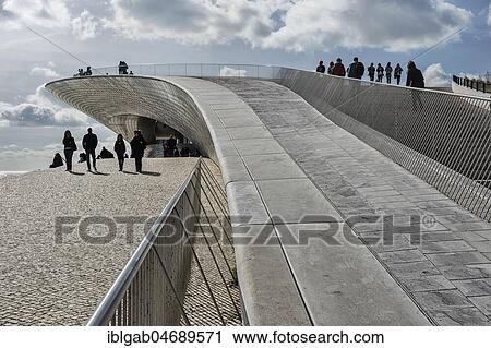 Stock Image - MAAT, Museum of Art, Architecture and Technology, Lisbon, Portugal, Europe. Fotosearch