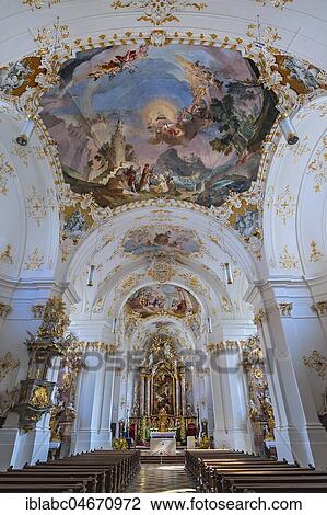Main altar and ceiling frescoes, Schäftlarn Monastery, Upper Bavaria, Bavaria, Germany, Europe View Large Photo Image Stock Image - Main altar and ceiling frescoes, Schäftlarn Monastery, Upper Bavaria, Bavaria, Germany, Europe. Fotosearch