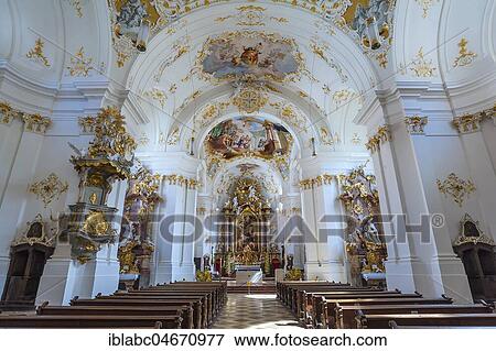 Main altar and ceiling frescoes, Schäftlarn Monastery, Upper Bavaria, Bavaria, Germany, Europe View Large Photo Image Stock Photo - Main altar and ceiling frescoes, Schäftlarn Monastery, Upper Bavaria, Bavaria, Germany, Europe. Fotosearch