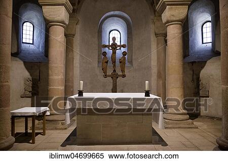 Main altar in honour of the Virgin Mary in the crypt, largest Romanesque columned hall in Europe, Speyer Cathedral, Speyer, Rhineland-Palatinate, Germany, Europe View Large Photo Image Stock Photography - Main altar in honour of the Virgin Mary in the crypt, largest Romanesque columned hall in Europe, Speyer Cathedral, Speyer, Rhineland-Palatinate, Germany, Europe. Fotosearch