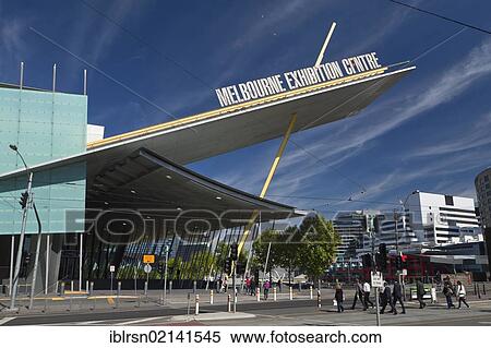 Main building of the Melbourne Convention and Exhibition Centre, Melbourne, Victoria, Australia, Oceania View Large Photo Image Stock Photography - Main building of the Melbourne Convention and Exhibition Centre, Melbourne, Victoria, Australia, Oceania. Fotosearch