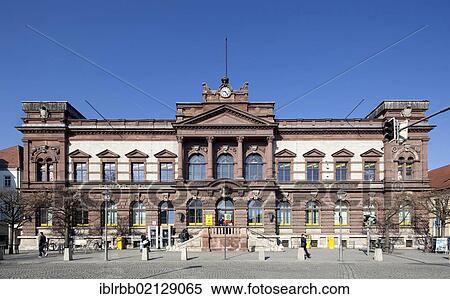 Main post office, Goetheplatz square, Weimar, Thuringia, Germany, Europe, PublicGround, Europe View Large Photo Image Stock Photography - Main post office, Goetheplatz square, Weimar, Thuringia, Germany, Europe, PublicGround, Europe. Fotosearch