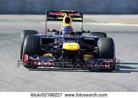 Mark Webber, AUS, Red Bull Racing RB8, during the Formula 1 testing sessions, 21. -24. 2. 2012, at the Circuit de Catalunya in Barcelona, Spain, Europe View Large Photo Image Stock Photo - Mark Webber, AUS, Red Bull Racing RB8, during the Formula 1 testing sessions, 21. -24. 2. 2012, at the Circuit de Catalunya in Barcelona, Spain, Europe. Fotosearch