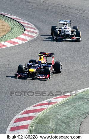 Mark Webber, AUS, Red Bull Racing RB8, during the Formula 1 testing sessions, 21. -24. 2. 2012, at the Circuit de Catalunya in Barcelona, Spain, Europe View Large Photo Image Stock Photo - Mark Webber, AUS, Red Bull Racing RB8, during the Formula 1 testing sessions, 21. -24. 2. 2012, at the Circuit de Catalunya in Barcelona, Spain, Europe. Fotosearch