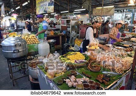 Market stall with typical local food, Naka Weekend Market, Phuket, Thailand, Asia View Large Photo Image Stock Image - Market stall with typical local food, Naka Weekend Market, Phuket, Thailand, Asia. Fotosearch
