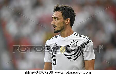 Stock Photograph - Mats Hummels (GER), BayArena, Leverkusen, North Rhine-Westphalia, Germany, Europe. Fotosearch