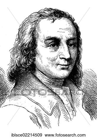Stock Photo - Matthias Claudius, also known as Asmus, 1740 - 1815, a German poet and journalist, historical wood engraving, about 1888. Fotosearch