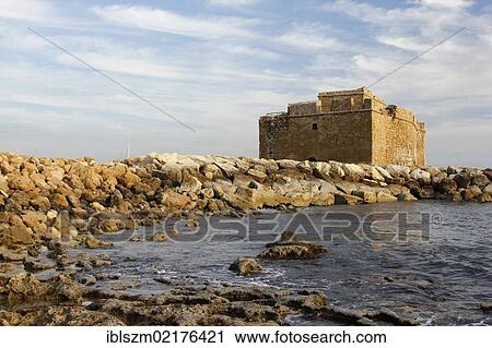 Medieval fortress of Paphos, Cyprus, Greece, Europe View Large Photo Image Stock Image - Medieval fortress of Paphos, Cyprus, Greece, Europe. Fotosearch