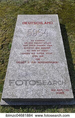 Memorial plaque of the German victims of the Nazi regime in the Valley of Death, concentration camp memorial Flossenbürg, Flossenbürg, Upper Palatinate, Bavaria, Germany, Europe View Large Photo Image Picture - Memorial plaque of the German victims of the Nazi regime in the Valley of Death, concentration camp memorial Flossenbürg, Flossenbürg, Upper Palatinate, Bavaria, Germany, Europe. Fotosearch