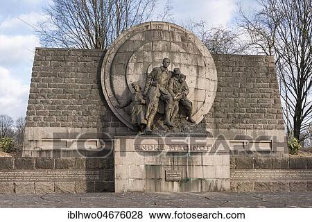 Stock Photo - Monument to André Maginot, Battlefield of Verdun, First World War, Verdun, Grand Est, France, Europe. Fotosearch