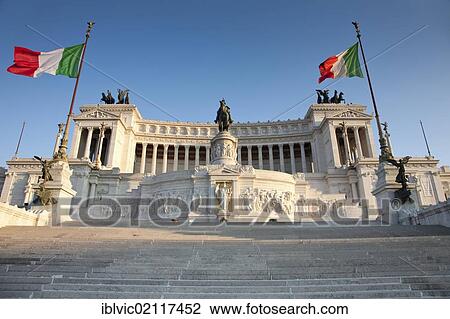 Monument to Vittorio Emanuele II, flags of Italy, Rome, Italy, Europe View Large Photo Image Stock Image - Monument to Vittorio Emanuele II, flags of Italy, Rome, Italy, Europe. Fotosearch