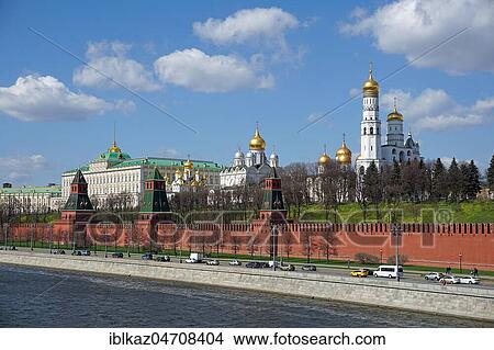 Moscow Kremlin with Cathedral of the Dormition, Archangel Michael Cathedral and Ivan the Great Bell Tower, Moscow Kremlin, Moscow, Russia, Europe View Large Photo Image Picture - Moscow Kremlin with Cathedral of the Dormition, Archangel Michael Cathedral and Ivan the Great Bell Tower, Moscow Kremlin, Moscow, Russia, Europe. Fotosearch